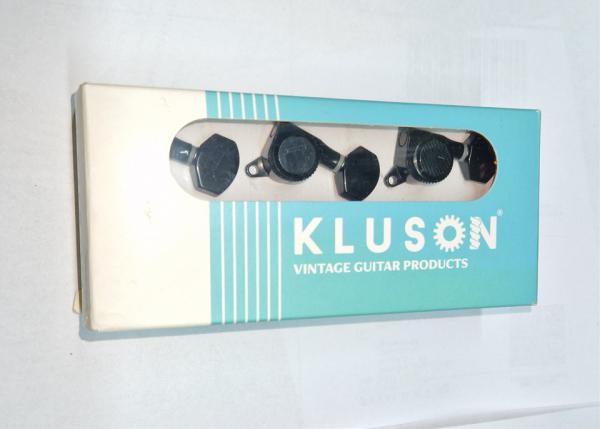 Kluson MK6LB Roundbacks 6L 45 Grad Schwarz